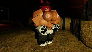 Hot cowgirl intensely fucks to milk big wolf cock