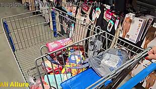 ali allure goes panty shopping with stepbro trailer - watch full on red