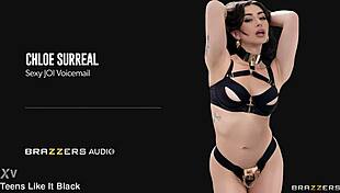 Chloe Surreal Gives Sexy Jerk Off Instructions In Voicemail At Hotel