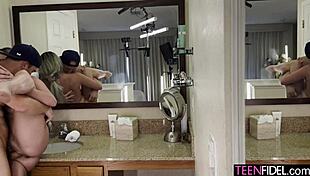 Gracie Gates getting fucked in the family bathroom 😏