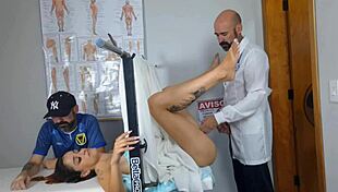 Oh man, the cuckold wife and the fake horny gynecologist 😏