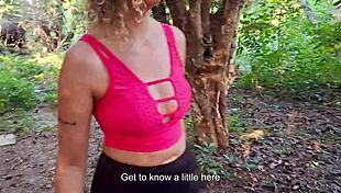 met country girl on street, took her to woods for doggystyle