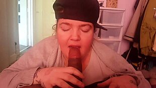 Sucking my dick good