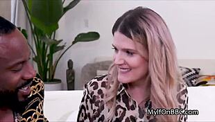 Blonde Cougar Seduces Neighbor