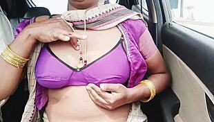 Indian aunty, ready for sex with son-in-law on long car drive? Let's talk dirty in Telugu.