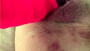 My Wifey Pushes a Big 10 Inch Dildo into Her Shaved Pussy 😏