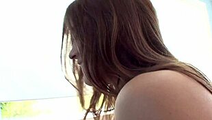 andy san dimas gets her asshole creamed, then ashlynn leigh licks it up 😈