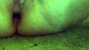 Anal plug insertion and masturbating with g-spot vibrator 😏