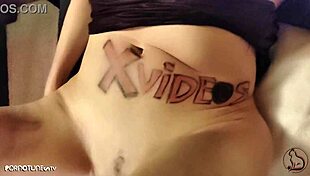 Wife's Gloryhole Handjob With Monster Cock In Verification Video