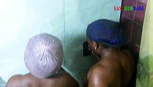 eastsidebabe and patricia9ja, want to take turns on the glory hole blowjob?