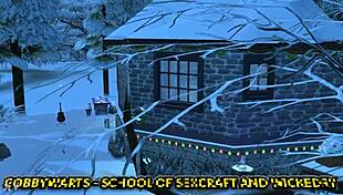 Hugerids Horny Hut - Gobbywarts School Of Sexcraft And Wickedry Sims 4 Harry Potter Rule 34 Porn