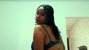 Hot girl dances sexy funk showing tasty tits