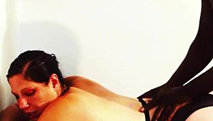 all natural mystic gets a rough load on her back after big cock domination 😈