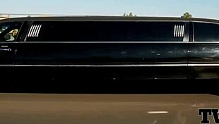 Horny wife and husband engage in pre party sex while showering.