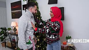She wears hijab even during christmas intimate sessions
