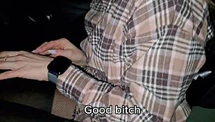 a taxi driver films a married slut paying for her ride part 2