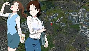 The office lady at work