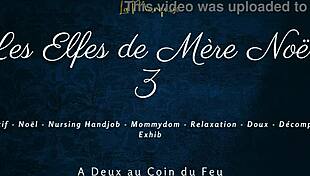 Les Elfes De Mere Noel 3 - French Nursing Handjob