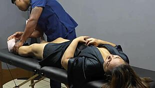 My therapy gets a little hot we end up fucking in the office!