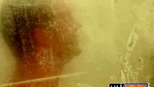 Horny wife and husband engage in pre party sex while showering.