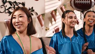 bittersweet emotions in rival lesbian encounters