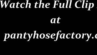 Carmen commands jerk off in pantyhose!