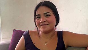 my stepsister arrives from trip after long time i like how she looks now