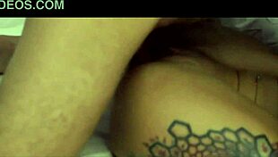 Hot Blonde Tattoo MILF Deepthroats Inked Damon with Rough Biting and Deep Penetration