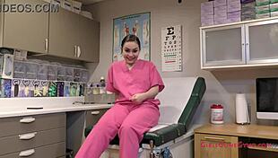 Nurse Dirty Talks You Into Cumming With Jerk Off Instructions