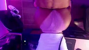 big booty maid gets anal creampie from big black cock