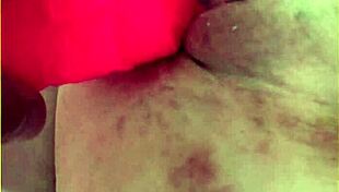 My Wifey Pushes a Big 10 Inch Dildo into Her Shaved Pussy 😏