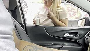 An unknown woman climbs into my car for a wild ride