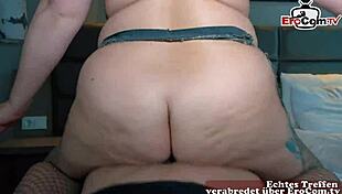 Old German Housewife Picked Up By Stranger On Street