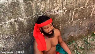 slutty african wife came for solution and got fucked