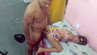 hidden camera catches stepdad cumming in stepdaughter's mouth 😱