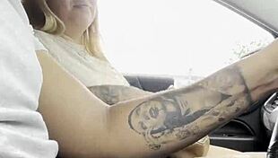 An unknown woman climbs into my car for a wild ride