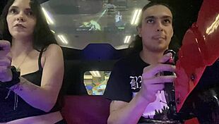 I cum inside hot neighbor after losing video game bet! So intense and sexy!