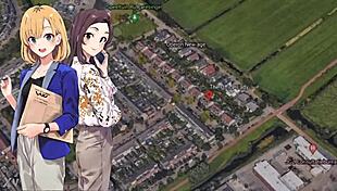 The office lady at work