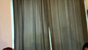 two hot girls try to make big cock cum with dice game 😜