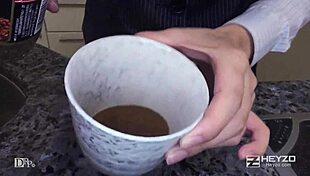 Yui Watanabe relieves stress by sucking for the new employee who only has sex skills 1