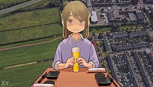 The office lady at work