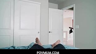 Hey, step mom gets pummeled after breakfast in pov
