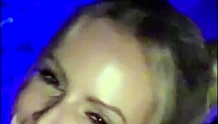 pov blonde raver slut takes you to rooftop to suck and get creampie