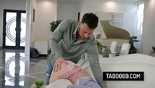 Stunning Blonde Stepdaughter Demi Hawks Gets Deeply Fucked By Stepdad For Bullying Behavior