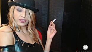 Smoking Humiliation With Boots And Shoes