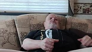 Jacking Off In A Blondie T Shirt