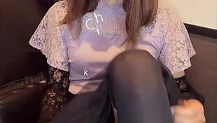 Quiet Crossdressing Masturbation Session