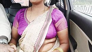 Indian aunty, ready for sex with son-in-law on long car drive? Let's talk dirty in Telugu.
