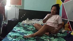 lover surprises me for lesbian sex marathon.