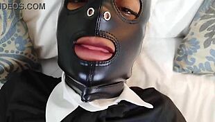 why does my latin girlfriend love being a masked slave in catsuit, getting banged with slaps and anal till cumming?